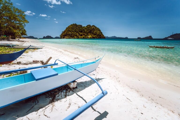 Las Cabanas Beach, El Nido, Palawan