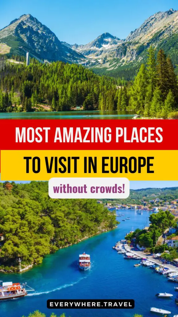 Spectacular hidden gems in Europe