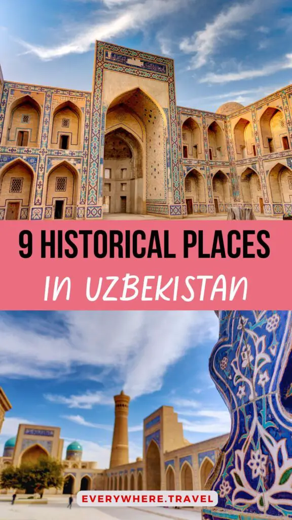 best places To Visit In Uzbekistan