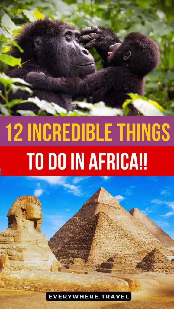 12 Once-In-A-Lifetime Things To Do In Africa You Need On Your Bucket List