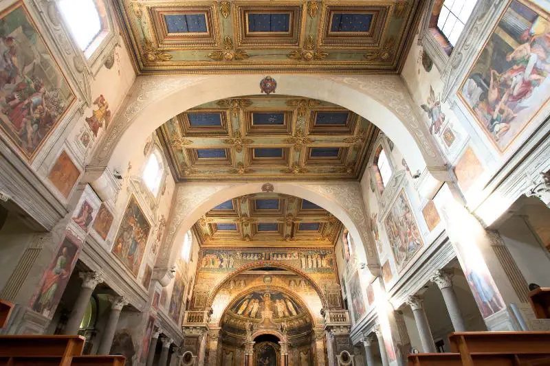 Inside Santa Prassede