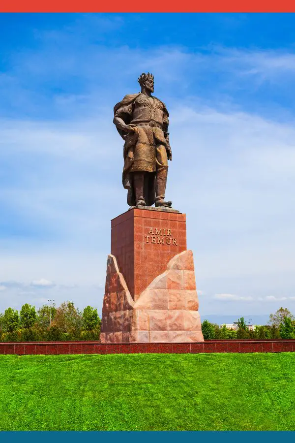 Shahrisabz Timur Statue