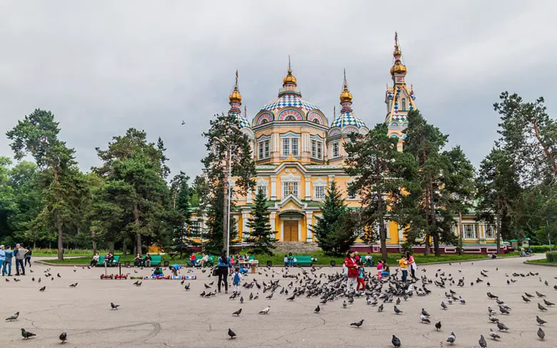 Almaty, Kazakhstan - Ascension Cathedral Zenkov