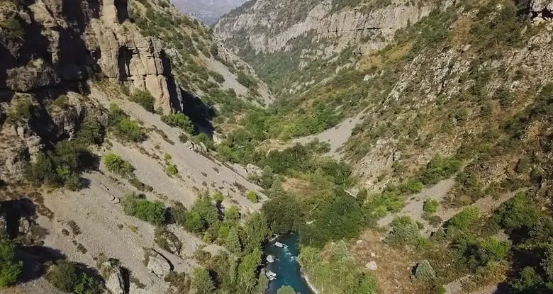 Natural Aksu Canyon, Kazakhstan