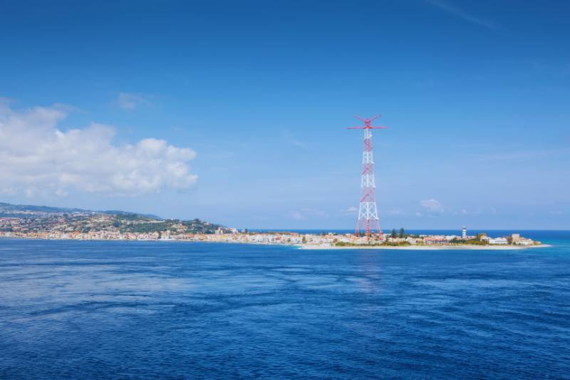 sicily from straits of messina