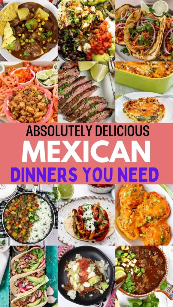 Top 12 Absolutely Delicious Mexican Dinner Recipes You NEED To Make ASAP!