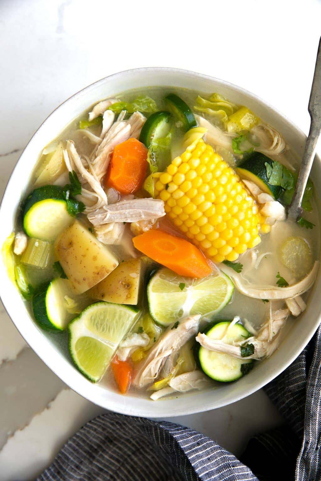 Caldo de Pollo (Mexican Chicken Soup) 