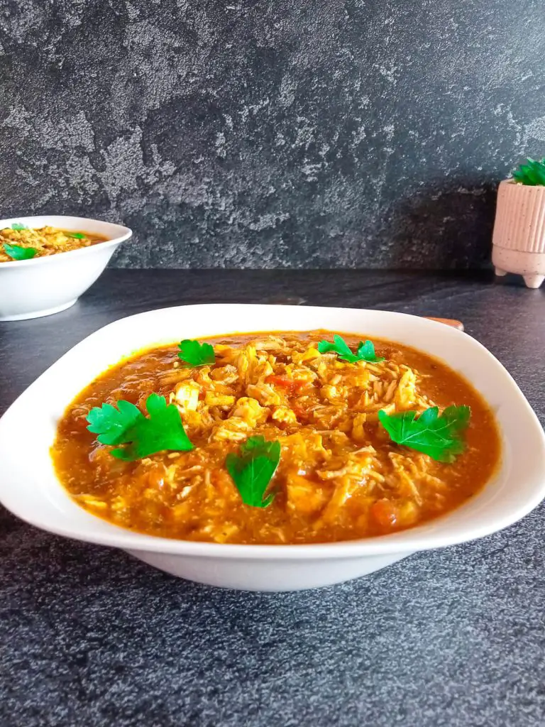 Chicken tinga soup