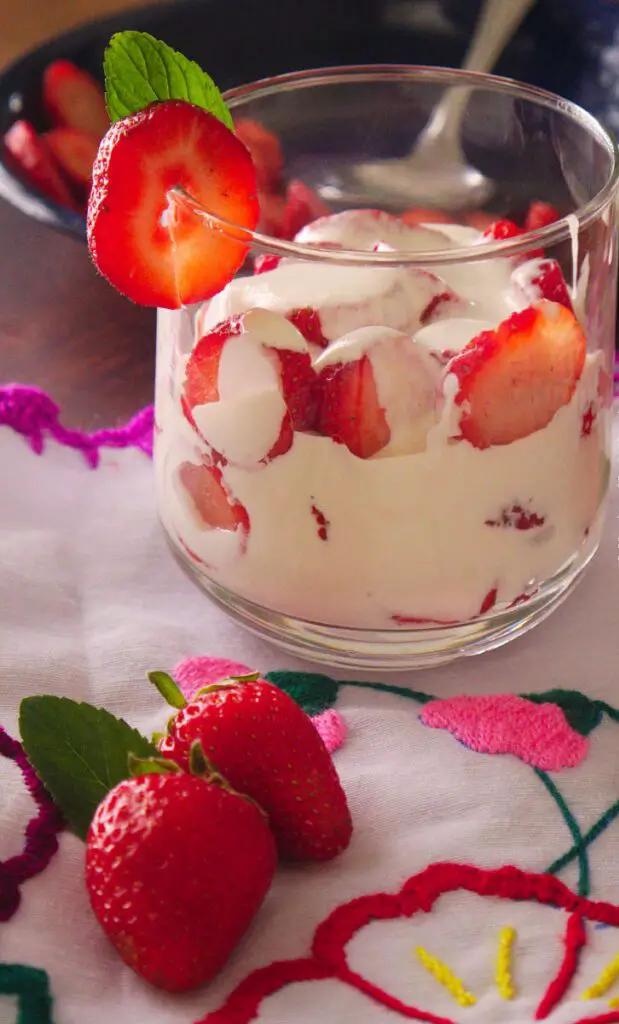 Fresas con Crema