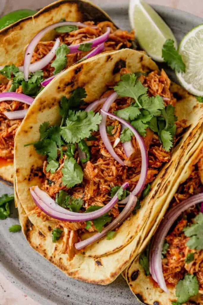 Mexican Chicken Tinga Tacos