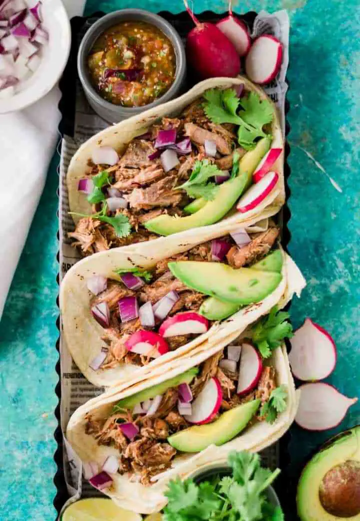 Pork Carnitas Street Tacos