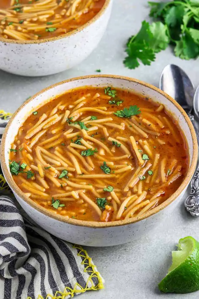 Sopa de Fideo (Mexican Noodle Soup)