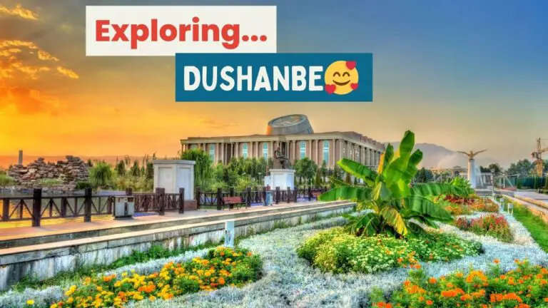 things to do in dushanbe