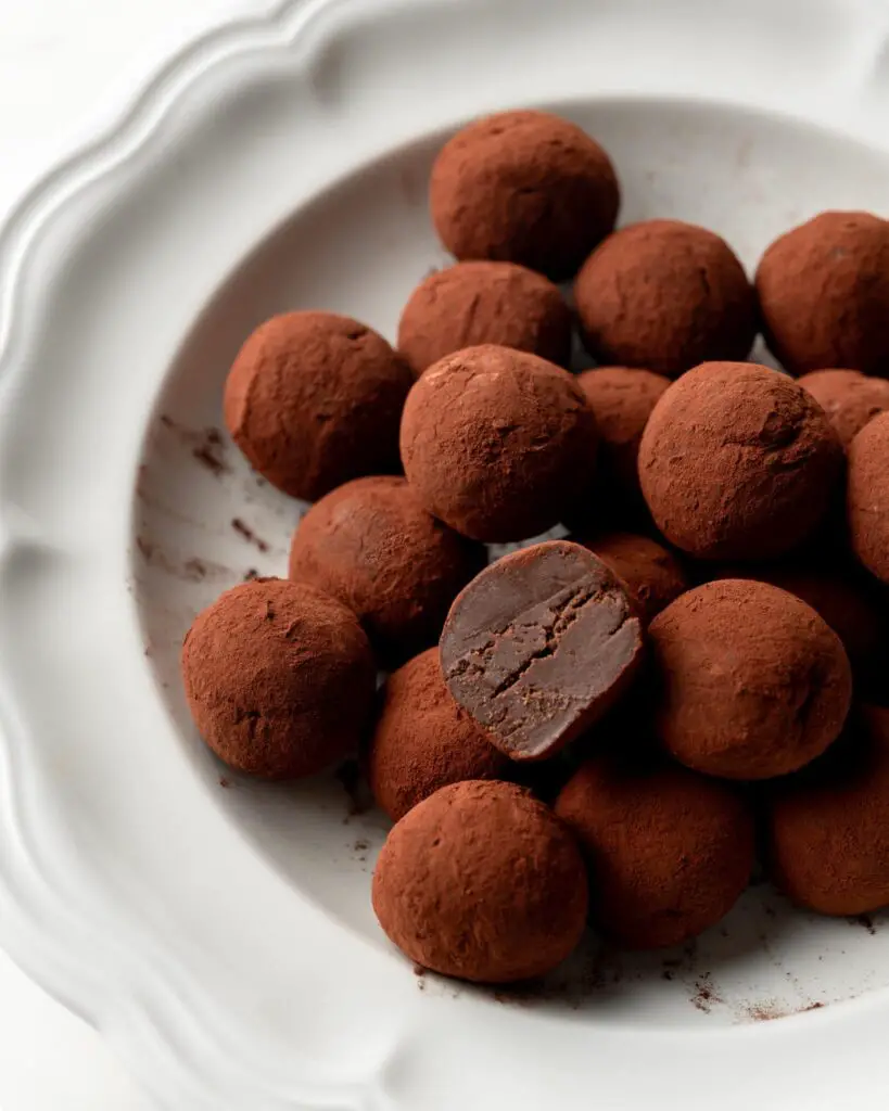 Dark Chocolate French Truffles