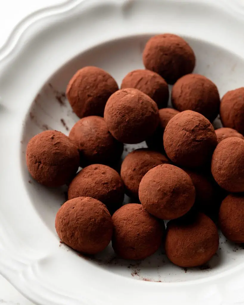 Dark Chocolate French Truffles