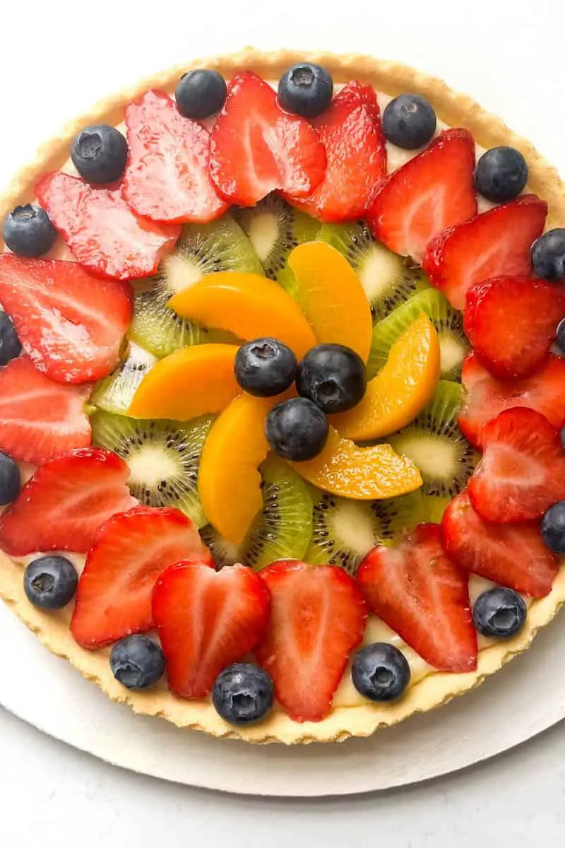 French fruit tart