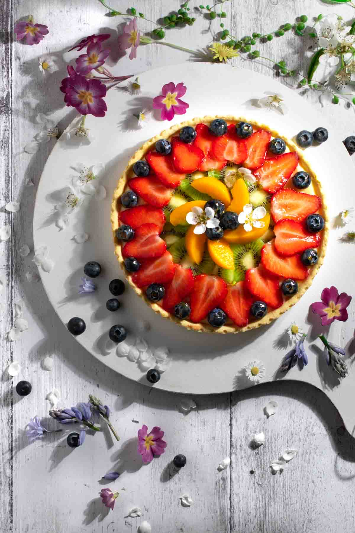 French fruit tart