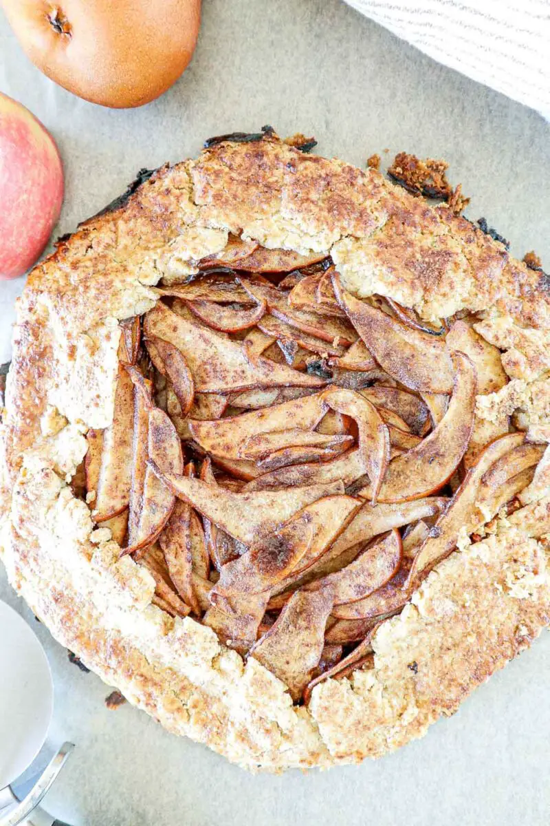 Pear and Apple Galette