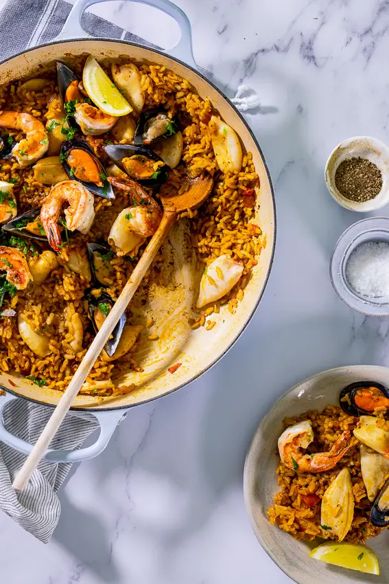 Seafood Paella 