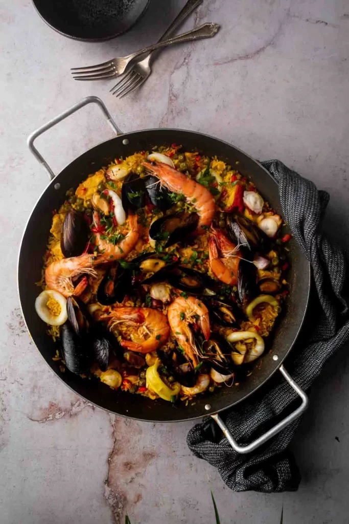 Seafood Paella Valenciana