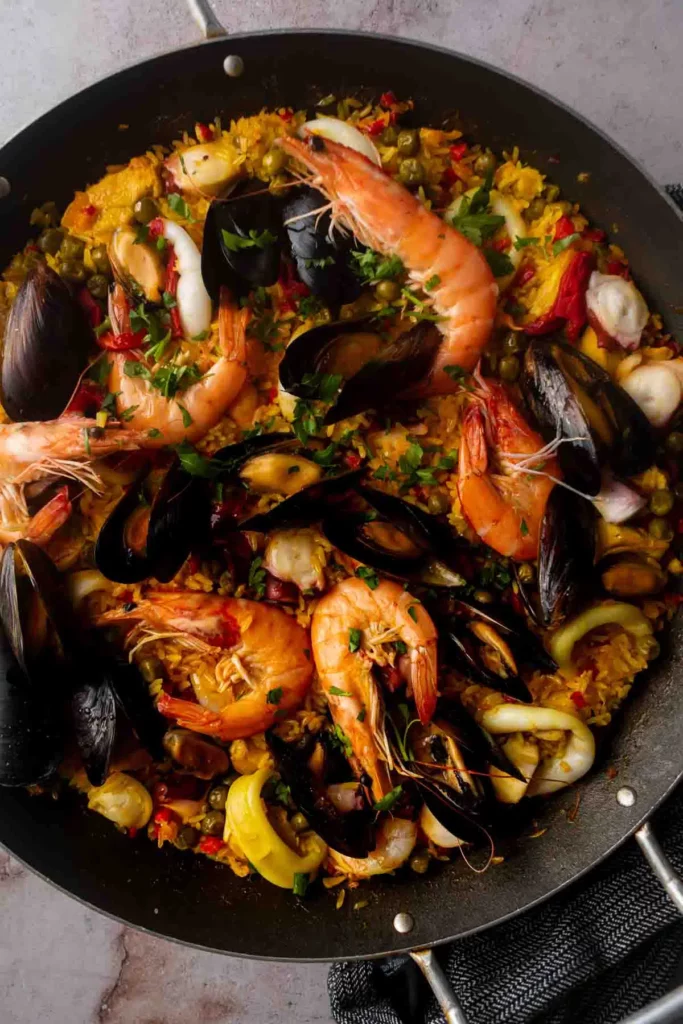 Seafood Paella Valenciana