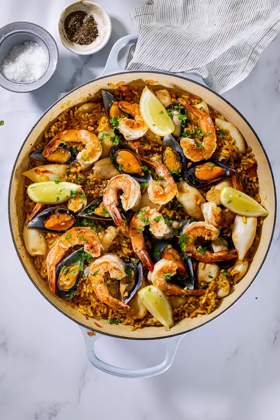 Seafood Paella 