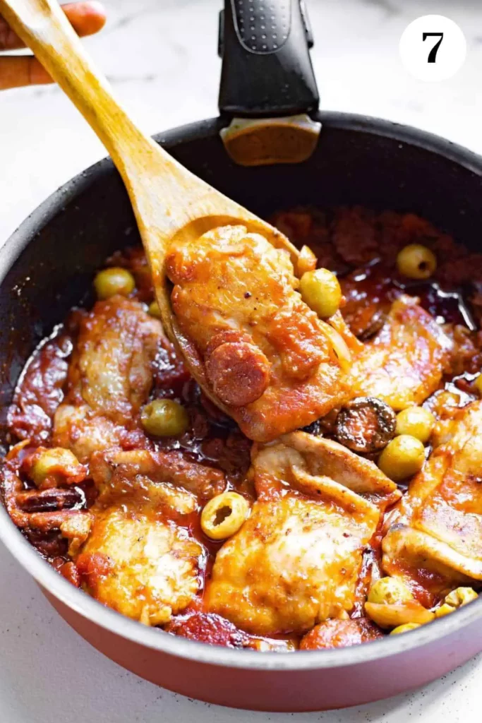 Spanish Chicken Stew with Chorizo