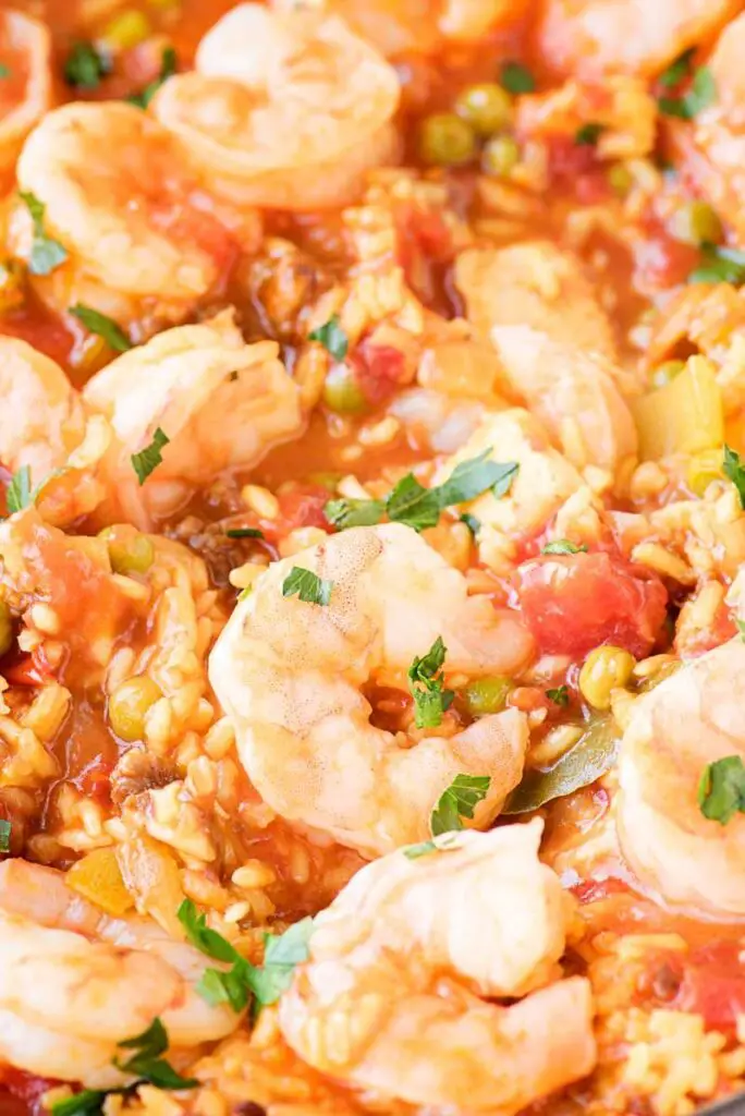 Spanish Chorizo, Shrimp, and Chicken Paella