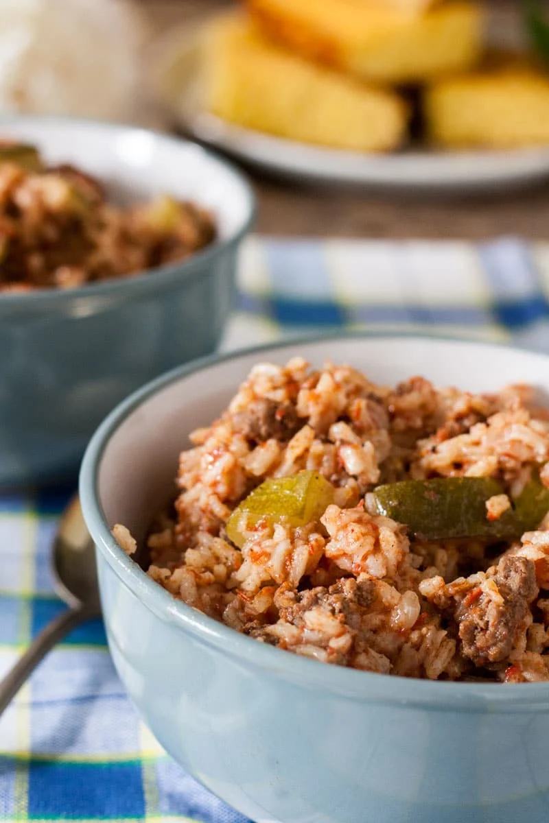 Spanish Rice with Ground Beef