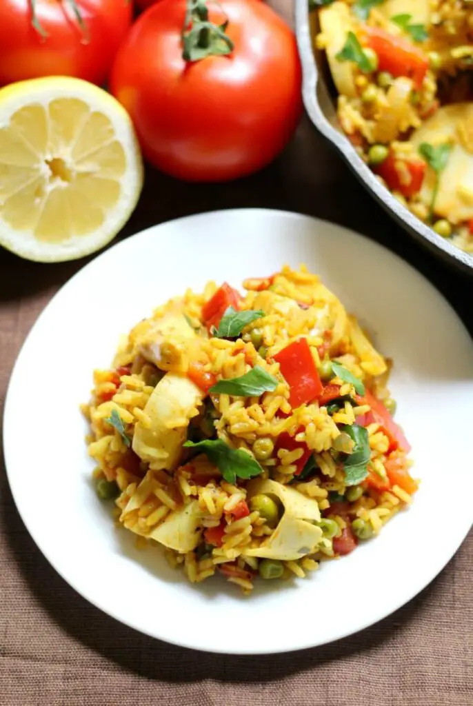 Spanish Vegan Paella