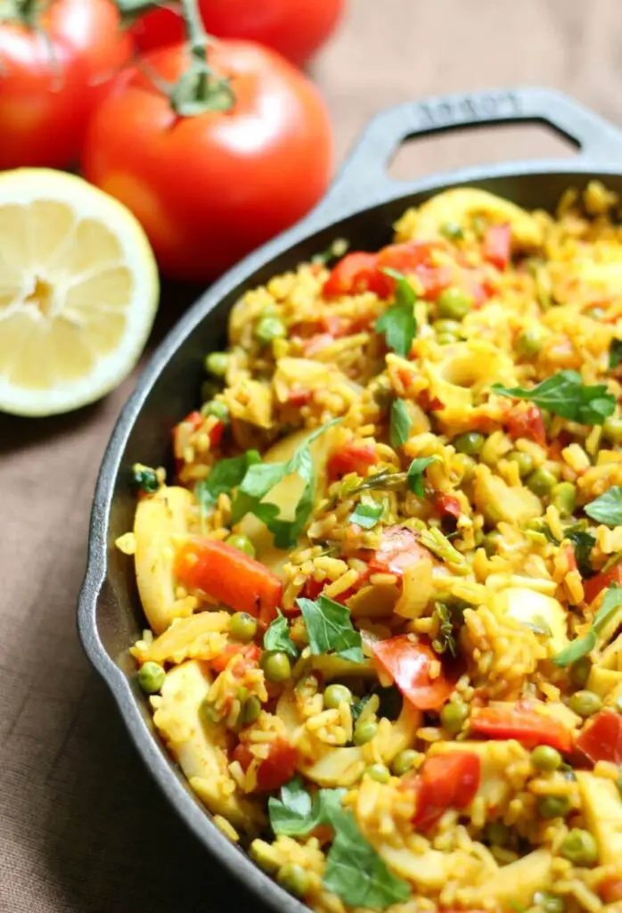 Spanish Vegan Paella