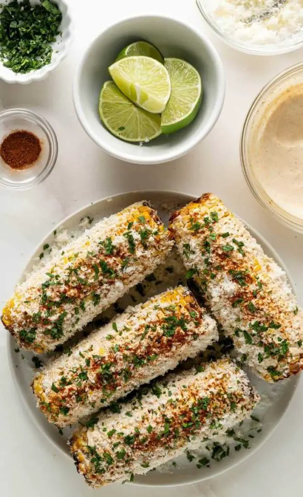 Mexican Street Corn in Air Fryer