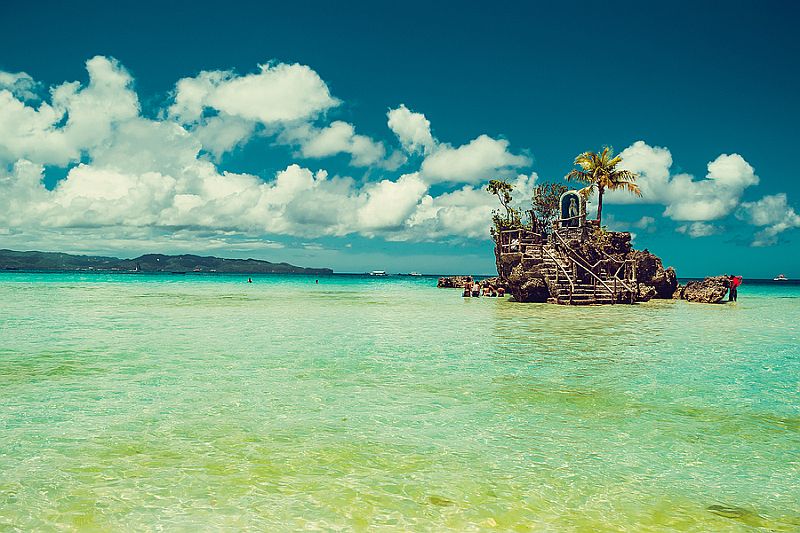 Willy's rock. Boracay