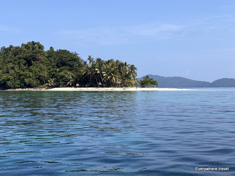 Islands around port barton