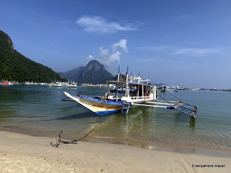 My boat for Tour A El Nido