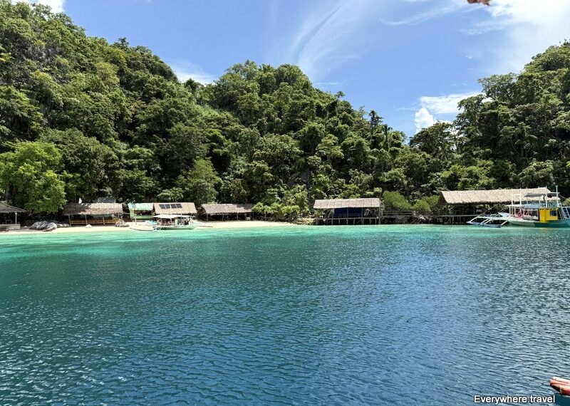 Coron island hopping lunch spot