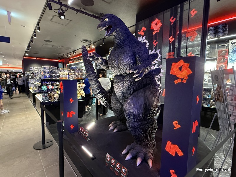 Godzilla store in Shibuya Parco