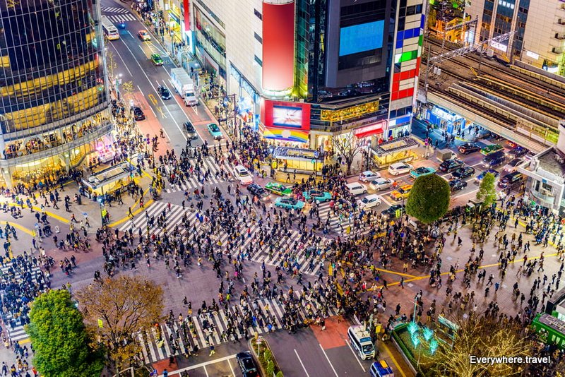 Shibuya Scramble Crossing Tokyo