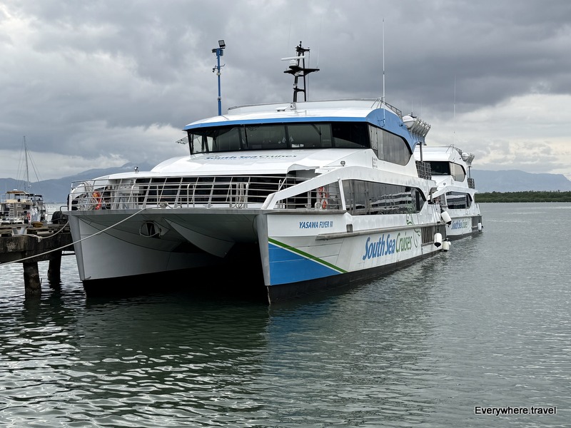 ferry to Mana Island from Port Denarau