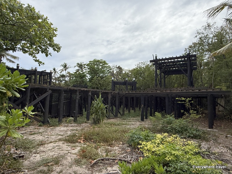 Mana Island Survivor Tribal Council Site